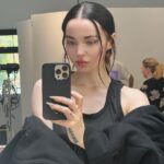 Dove Cameron Instagram - @voguebeauty @voguethailand thank you for the most surrealistic& magical love filled day 🍊🍰🌞🍯🍑🎻🛵 @kullawit @natth_j @mac_huelster @makiryoke @evaniefrausto @c.m.casting