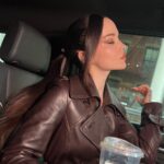 Dove Cameron Instagram - early mornings/late nights in @coach 🧸