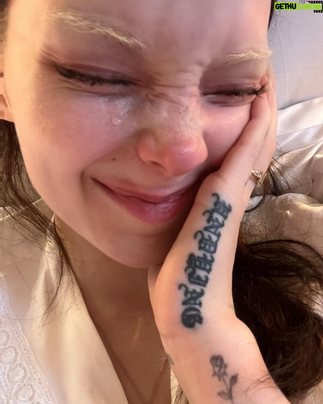 Dove Cameron Instagram - 2023 lost and found 🫀🗡️. (୨୧•͈ᴗ•͈)ᵗʱᵃᵑᵏઽ*♡ for letting me disappear & find the magic again. see you sooooon