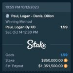 Drake Instagram - Never bet against personal vendetta and settling scores 😂 @stake @loganpaul