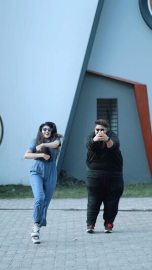 Drishya Raghunath Instagram - Another one with @baizybasi ❤️
Vc : @kt_shafi 
Location: @garronplayarena 

#devil #dojacat #drishya #drishyaraghunath