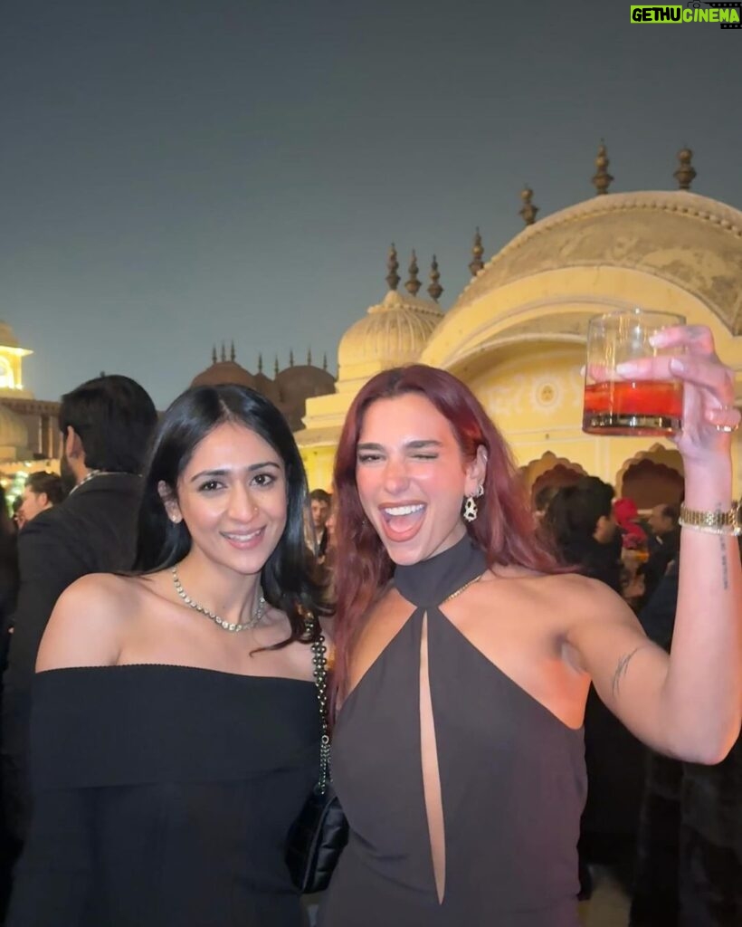 Dua Lipa Instagram - New Year's Eve in Jaipur 🇮🇳🫀