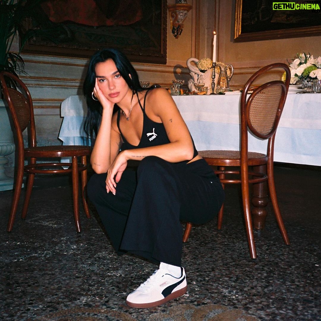 Dua Lipa Instagram - behind the scenes of Palermo #PUMAPalermo