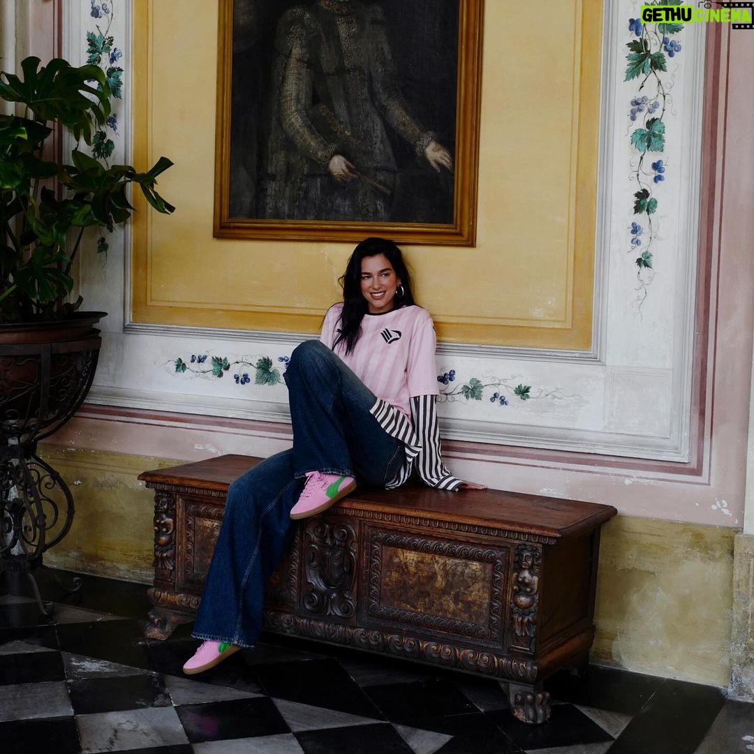 Dua Lipa Instagram - behind the scenes of Palermo #PUMAPalermo