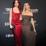 Dua Lipa Instagram - So honoured to present Margot, Tom, Josey and the whole team at @luckychap with their very deserving Producer Of The Year award at last night's @variety Power Of Women ❤️