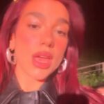 Dua Lipa Instagram - Last night in LA @ the Houdini Estate celebrating release weeeek!!!! I love you guys so much!! What a night 🔐🫀⛓️