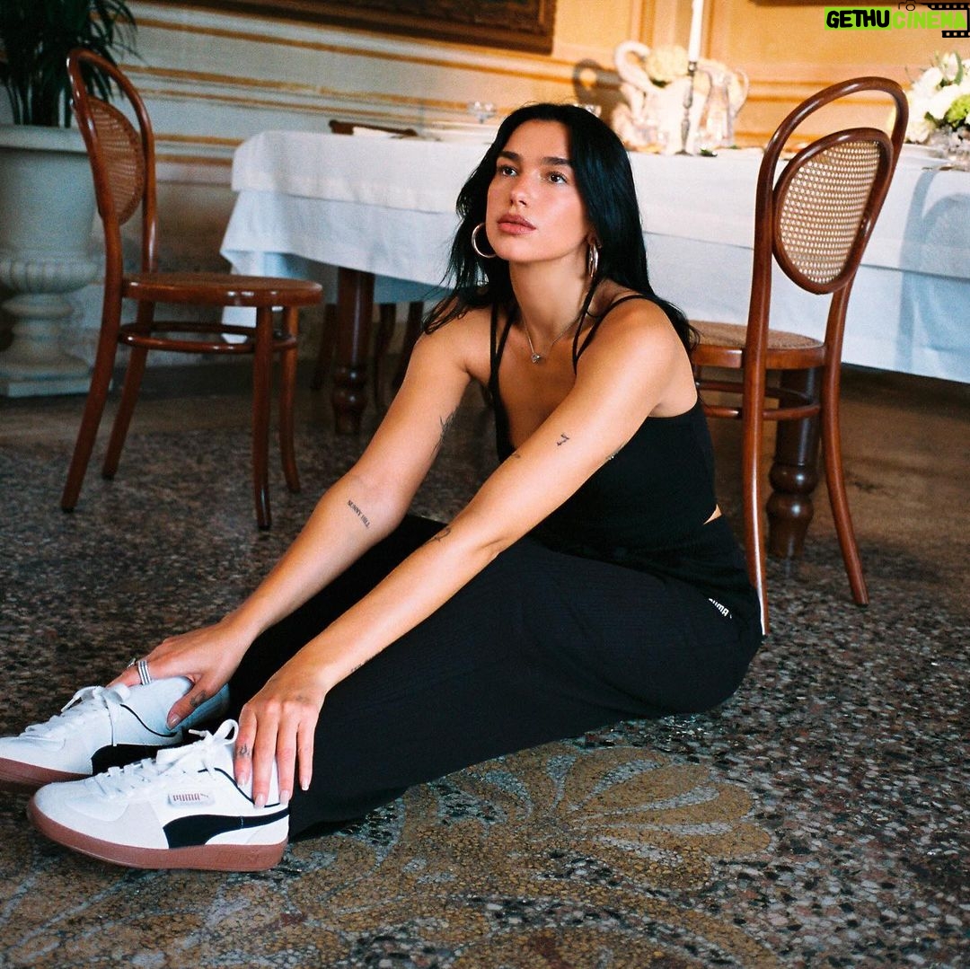 Dua Lipa Instagram - behind the scenes of Palermo #PUMAPalermo
