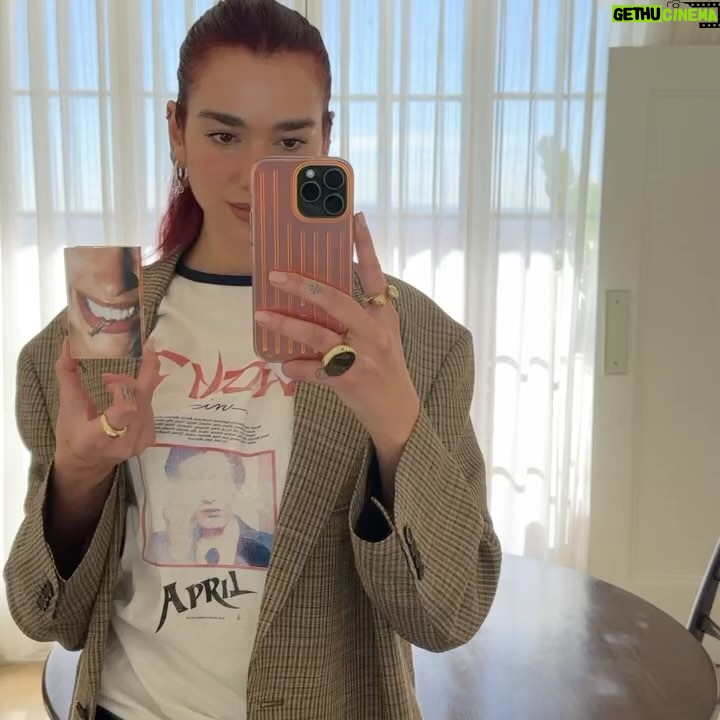 Dua Lipa Instagram - catch theseeee cassette's before they go Houdiniiiii on yaaa!!! 🔐🫀⛓️