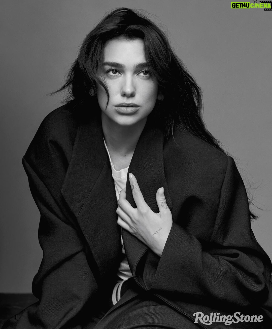 Dua Lipa Instagram - we're locked in!!! @rollingstone thank you for having me 🫀 Feb 2024 shot by @michaelbaileygates written by @brittanyspanos