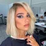Dua Lipa Instagram - Hair & Make Up test for @argyllemovie ~ out in theaters Feb 2nd!! @marv_films