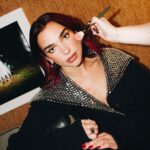 Dua Lipa Instagram - Last night on @latenightseth @sethmeyers !!! We even got matching tattoo's ⭐️ catch the full thaaang on youtube!!!