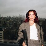 Dua Lipa Instagram - quick dip to nyc 🍎