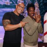 Dwayne Johnson Instagram – Had to go with the JUMANJI overture for this one, since he wants to be an actor and he’s already taller than @kevinhart4real☝🏾🎬🎥 

This is Mcharris Hodonou from @makeawishamerica! 

He’s 17 and my guy here is awesome! 

Mcharris’ wish was to meet me. 

And this kid RADIATES POSITIVE ENERGY!! 

We had a blast hanging out, laughing, talking about Hollywood and his goal to be a Hollywood action star one day 🎬 🎥 

I told him he’s gotta keep putting in the relentless hard work – years and years of it – and one door begins to open the next door, and the next, and the next. 

Keep radiating that joy! 

Lots of noise and negative energy out there, but there’s also lots of positive, uplifting stuff too – and Mcharris is one of them! 

#MakeAWishDay
#21Kids
#BestDayEver