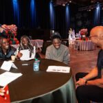 Dwayne Johnson Instagram – Had to go with the JUMANJI overture for this one, since he wants to be an actor and he’s already taller than @kevinhart4real☝🏾🎬🎥 

This is Mcharris Hodonou from @makeawishamerica! 

He’s 17 and my guy here is awesome! 

Mcharris’ wish was to meet me. 

And this kid RADIATES POSITIVE ENERGY!! 

We had a blast hanging out, laughing, talking about Hollywood and his goal to be a Hollywood action star one day 🎬 🎥 

I told him he’s gotta keep putting in the relentless hard work – years and years of it – and one door begins to open the next door, and the next, and the next. 

Keep radiating that joy! 

Lots of noise and negative energy out there, but there’s also lots of positive, uplifting stuff too – and Mcharris is one of them! 

#MakeAWishDay
#21Kids
#BestDayEver