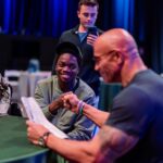 Dwayne Johnson Instagram – Had to go with the JUMANJI overture for this one, since he wants to be an actor and he’s already taller than @kevinhart4real☝🏾🎬🎥 

This is Mcharris Hodonou from @makeawishamerica! 

He’s 17 and my guy here is awesome! 

Mcharris’ wish was to meet me. 

And this kid RADIATES POSITIVE ENERGY!! 

We had a blast hanging out, laughing, talking about Hollywood and his goal to be a Hollywood action star one day 🎬 🎥 

I told him he’s gotta keep putting in the relentless hard work – years and years of it – and one door begins to open the next door, and the next, and the next. 

Keep radiating that joy! 

Lots of noise and negative energy out there, but there’s also lots of positive, uplifting stuff too – and Mcharris is one of them! 

#MakeAWishDay
#21Kids
#BestDayEver