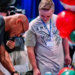 Dwayne Johnson Instagram – This is Joshua Williams from @makeawishamerica and he’s a fighter- and bad ass!! 

He’s 16 and awesome! 

Joshua’s wish was to meet me. 

Loved meeting this kid and he’s got fighting in his DNA. All these kids have gone thru so much struggle, that they all become fighters in their own incredible way. 

Really enjoyed my time with Joshua and great to see him training hard and being the inspiring example that he is to everyone! 

Lots of negativity out there in the world, but there’s also A LOT of hope and positivity too – and Joshua is a reflection of that hope and good energy. 

#MakeAWishDay 
#21Kids 
#BestDayEver