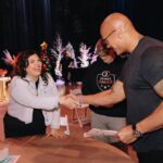 Dwayne Johnson Instagram – This is Jaelle Bornman from @makeawishamerica.

She’s 12, she’s awesome and here we are singing “You’re Welcome” from Moana 🎶 🌊 🪝 

Jaelle’s wish was to meet me. 

And I was super lucky to meet her! 

Part of her wish was to sing a song from MOANA with me – and she chose non other than “You’re Welcome” 

I told her get ready cos I’m singing in keys that don’t exist! 🤣🙋🏽‍♂️

We had so much fun and it was wonderful meeting her and her mom and dad! Jaelle and her dad have a strong unique bond which I love since I have all daughters myself ❤️

There’s a ton of toxic noise out there, but when you look past that noise – you’ll find good, positive human beings – and Jaelle is one of them. 

#MakeAWishDay
#21Kids 
#BestDayEver