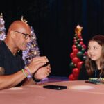 Dwayne Johnson Instagram – This is Jaelle Bornman from @makeawishamerica.

She’s 12, she’s awesome and here we are singing “You’re Welcome” from Moana 🎶 🌊 🪝 

Jaelle’s wish was to meet me. 

And I was super lucky to meet her! 

Part of her wish was to sing a song from MOANA with me – and she chose non other than “You’re Welcome” 

I told her get ready cos I’m singing in keys that don’t exist! 🤣🙋🏽‍♂️

We had so much fun and it was wonderful meeting her and her mom and dad! Jaelle and her dad have a strong unique bond which I love since I have all daughters myself ❤️

There’s a ton of toxic noise out there, but when you look past that noise – you’ll find good, positive human beings – and Jaelle is one of them. 

#MakeAWishDay
#21Kids 
#BestDayEver