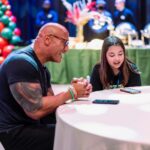 Dwayne Johnson Instagram – This is Jaelle Bornman from @makeawishamerica.

She’s 12, she’s awesome and here we are singing “You’re Welcome” from Moana 🎶 🌊 🪝 

Jaelle’s wish was to meet me. 

And I was super lucky to meet her! 

Part of her wish was to sing a song from MOANA with me – and she chose non other than “You’re Welcome” 

I told her get ready cos I’m singing in keys that don’t exist! 🤣🙋🏽‍♂️

We had so much fun and it was wonderful meeting her and her mom and dad! Jaelle and her dad have a strong unique bond which I love since I have all daughters myself ❤️

There’s a ton of toxic noise out there, but when you look past that noise – you’ll find good, positive human beings – and Jaelle is one of them. 

#MakeAWishDay
#21Kids 
#BestDayEver