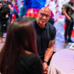 Dwayne Johnson Instagram – This is Jade Hoyle from @makeawishamerica. 
She’s 22 and she’s awesome! 

Jade’s wish was to meet me. 

Jade’s an accomplished and bad ass dancer 💃🏻 and was so cool to hang out with. I had a blast and it was my honor to make her wish come true. 

Lots of negative noise out there in the world, but there’s much more good things out there too, and Jade is one of them. 

#MakeAWishDay 
#21Kids
#BestDayEver 
#rubyroundhouse 😉👊🏾