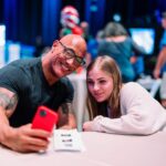 Dwayne Johnson Instagram - This is Gabrielle Cox from @makeawishamerica. She’s 15 and she’s awesome! Gabrielle’s wish was to meet me. Truth is, I was lucky to meet her. Very cool girl who has this strong measured teenager demeanor and you can tell when she locks into something, she does it. I love it! So much negativity in the world today, but if you look deeper - you’ll find so many good things and good people, and Gabrielle is one of them. #MakeAWishDay #21Kids #BestDayEver