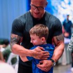 Dwayne Johnson Instagram - This is Gabrielle Cox from @makeawishamerica. She’s 15 and she’s awesome! Gabrielle’s wish was to meet me. Truth is, I was lucky to meet her. Very cool girl who has this strong measured teenager demeanor and you can tell when she locks into something, she does it. I love it! So much negativity in the world today, but if you look deeper - you’ll find so many good things and good people, and Gabrielle is one of them. #MakeAWishDay #21Kids #BestDayEver