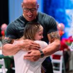 Dwayne Johnson Instagram - This is Gabrielle Cox from @makeawishamerica. She’s 15 and she’s awesome! Gabrielle’s wish was to meet me. Truth is, I was lucky to meet her. Very cool girl who has this strong measured teenager demeanor and you can tell when she locks into something, she does it. I love it! So much negativity in the world today, but if you look deeper - you’ll find so many good things and good people, and Gabrielle is one of them. #MakeAWishDay #21Kids #BestDayEver