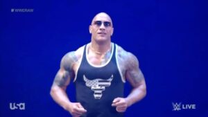 Dwayne Johnson Instagram - It all hits differently.
The theme, the crowd, the connection, the reaction, the electricity, the chills - the mana. 
Helluva way to bring in 2024. 
Grateful, blessed & inspired to forever be, 
the People’s Champ. 
@wwe

We’re just getting started ⛰️