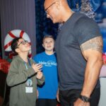 Dwayne Johnson Instagram – This is Bart Tehune from @makeawishamerica. 
He’s 12 and he’s awesome. 

Very special boy whose wish was to meet me. 

We share a crazy sense of humor and I’m super lucky I got the chance to meet him. 

Soon as I sat down he said, “please don’t be weird” and I said “dude I’m super weird” 😂🙋🏽‍♂️

There’s still a lot of positive and good stuff that’s happening around the world – and Bart’s one of them. 

#MakeAWishDay
#21Kids 
#BestDayEver