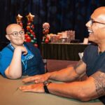 Dwayne Johnson Instagram – This is Adelaide Bomberger from @makeawishamerica. 

She’s 17 and awesome. 

Adelaide’s wish was to meet me, beat me at arm wrestling, and do our VERY special bald head touch handshake – so I can have the honor of joining her “bad ass team bald club”. 

She succeeded at all three 3️⃣ ☑️ 🥰 

Amazing kid. 
I’m lucky to meet her. 

Stay strong Adelaide — you inspire everyone around you, including me. 

A lot of positive and good stuff still happening around the world, and Adelaide is one of them. 

#MakeAWishDay
#21Kids 
#BestDayEver