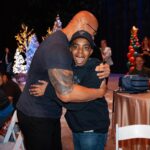 Dwayne Johnson Instagram - This kid was so excited to meet me, he literally had to walk away to the other side of the room and let his emotions out 😂 and his little sister started crying tears of joy - I’ll take the tears anytime 🥹❤️ This is Trenton Kendrick from @makeawishamerica He’s 17 and he’s awesome! Trenton’s wish was to meet me. But man I got lucky to meet him! Great hanging with him, and we had fun proving the he can beat me at arm wrestling 💪🏾 I gave it my all I had but clearly I’m no match for Trenton aka BLACK ADAM ⚡️🙋🏽‍♂️🤷🏽‍♂️ This kid is very cool and special. And way stronger than I’ll ever be. Trenton and all these Make A Wish kids represent the good things that are happening in the world today. These kids struggle and fight for their lives. Literally. Which is why they radiate the joy and resilience they do. #MakeAWishDay #21Kids #BestDayEver