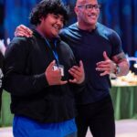 Dwayne Johnson Instagram – Lāhaina strong 💪🏾 ❤️

This is Tony Noe Bravo Fononga from @makeawishamerica. 

He’s only 13 and he’s awesome! 
And he was VERY nervous 🤗 

Tony’s wish was to meet me. 
And I’ve been waiting to meet him. 

As you all know the devastating wild fires of Maui were the worst fires on American soil in 100 years. 

Tony and his family survived those fires.
And they are staying strong in the face of all this adversity. Showing their resilience as strong Polynesian people. 

I was very grateful to hear from them that our @peoplesfundofmaui has been there for their family helping them (and all our survivors) get back on their feet in any way we can. 

Stay strong.
We rise. 
We show ‘em. 
It’s what we do as Polynesian people. 

#MakeAWishDay
#21Kids 
#BestDayEver