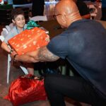 Dwayne Johnson Instagram - This is Kamran ‘Buddy’ Golesorkhi from @makeawishamerica. He’s 9yrs old and he’s awesome. Buddy’s wish was to meet me. He was so proud - rightfully so - to show me his insanely cool new prosthetic leg🦿👏🏾👏🏾👊🏾 Wish I was as cool as Buddy but that’s what makes him special. Lots of positive and good stuff still happens in this world and Buddy is one of them. #MakeAWishDay #21Kids #BestDayEver