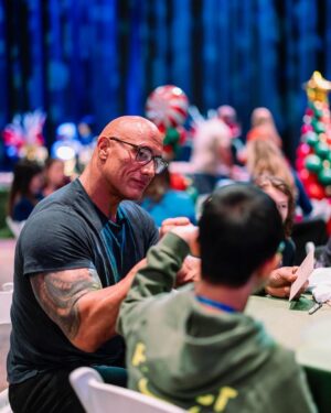 Dwayne Johnson Instagram - This is Bart Tehune from @makeawishamerica. 
He’s 12 and he’s awesome. 

Very special boy whose wish was to meet me. 

We share a crazy sense of humor and I’m super lucky I got the chance to meet him. 

Soon as I sat down he said, “please don’t be weird” and I said “dude I’m super weird” 😂🙋🏽‍♂️

There’s still a lot of positive and good stuff that’s happening around the world - and Bart’s one of them. 

#MakeAWishDay
#21Kids 
#BestDayEver