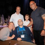 Dwayne Johnson Instagram – This is Adelaide Bomberger from @makeawishamerica. 

She’s 17 and awesome. 

Adelaide’s wish was to meet me, beat me at arm wrestling, and do our VERY special bald head touch handshake – so I can have the honor of joining her “bad ass team bald club”. 

She succeeded at all three 3️⃣ ☑️ 🥰 

Amazing kid. 
I’m lucky to meet her. 

Stay strong Adelaide — you inspire everyone around you, including me. 

A lot of positive and good stuff still happening around the world, and Adelaide is one of them. 

#MakeAWishDay
#21Kids 
#BestDayEver