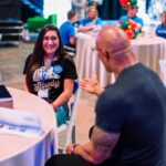 Dwayne Johnson Instagram – This is Jade Hoyle from @makeawishamerica. 
She’s 22 and she’s awesome! 

Jade’s wish was to meet me. 

Jade’s an accomplished and bad ass dancer 💃🏻 and was so cool to hang out with. I had a blast and it was my honor to make her wish come true. 

Lots of negative noise out there in the world, but there’s much more good things out there too, and Jade is one of them. 

#MakeAWishDay 
#21Kids
#BestDayEver 
#rubyroundhouse 😉👊🏾