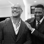 Dwayne Johnson Instagram – Very cool (and emotional) moment to share with the legendary GOAT @jimmyjohnson4616 – giving Jimmy his flowers for his induction into the @dallascowboys RING OF HONOR. 

This @nflonfox team is the best in the business and what a moment I was very grateful and privileged to share with them. 

@michaelstrahan 
@jayglazer 
Howie Long 
Terry Bradshaw 
Curt Menefee 

@foxsports 
@canesfootball 
#UFL