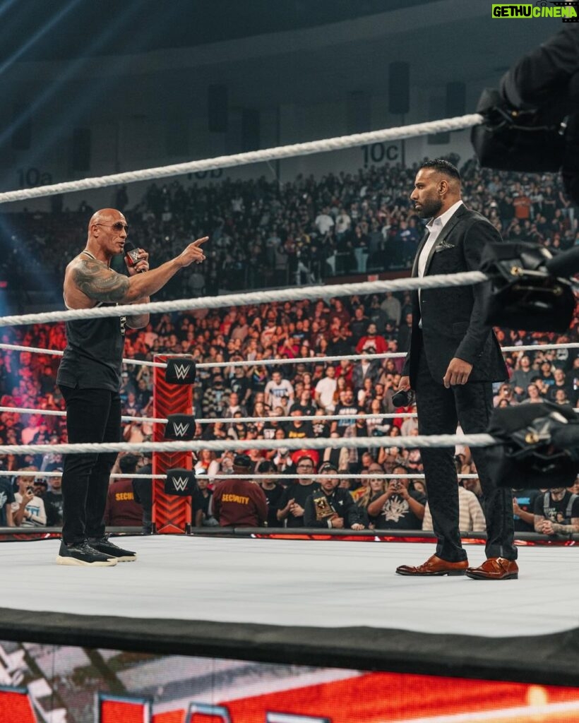 Dwayne Johnson Instagram - Energy. Vibe. Mood. Grateful for the connection. More to come. #peopleschamp ✊🏾 📸 @flanneryunderwood @wwe