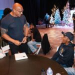 Dwayne Johnson Instagram – This kid was so excited to meet me, he literally had to walk away to the other side of the room and let his emotions out 😂 and his little sister started crying tears of joy – I’ll take the tears anytime 🥹❤️ 

This is Trenton Kendrick from @makeawishamerica

He’s 17 and he’s awesome! 

Trenton’s wish was to meet me. 
But man I got lucky to meet him! 

Great hanging with him, and we had fun proving the he can beat me at arm wrestling 💪🏾 

I gave it my all I had but clearly I’m no match for Trenton aka BLACK ADAM ⚡️🙋🏽‍♂️🤷🏽‍♂️

This kid is very cool and special. 
And way stronger than I’ll ever be. 

Trenton and all these Make A Wish kids represent the good things that are happening in the world today. 
These kids struggle and fight for their lives. 
Literally. 
Which is why they radiate the joy and resilience they do. 

#MakeAWishDay 
#21Kids
#BestDayEver