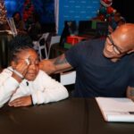Dwayne Johnson Instagram – This kid was so excited to meet me, he literally had to walk away to the other side of the room and let his emotions out 😂 and his little sister started crying tears of joy – I’ll take the tears anytime 🥹❤️ 

This is Trenton Kendrick from @makeawishamerica

He’s 17 and he’s awesome! 

Trenton’s wish was to meet me. 
But man I got lucky to meet him! 

Great hanging with him, and we had fun proving the he can beat me at arm wrestling 💪🏾 

I gave it my all I had but clearly I’m no match for Trenton aka BLACK ADAM ⚡️🙋🏽‍♂️🤷🏽‍♂️

This kid is very cool and special. 
And way stronger than I’ll ever be. 

Trenton and all these Make A Wish kids represent the good things that are happening in the world today. 
These kids struggle and fight for their lives. 
Literally. 
Which is why they radiate the joy and resilience they do. 

#MakeAWishDay 
#21Kids
#BestDayEver