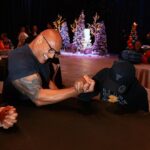 Dwayne Johnson Instagram – This kid was so excited to meet me, he literally had to walk away to the other side of the room and let his emotions out 😂 and his little sister started crying tears of joy – I’ll take the tears anytime 🥹❤️ 

This is Trenton Kendrick from @makeawishamerica

He’s 17 and he’s awesome! 

Trenton’s wish was to meet me. 
But man I got lucky to meet him! 

Great hanging with him, and we had fun proving the he can beat me at arm wrestling 💪🏾 

I gave it my all I had but clearly I’m no match for Trenton aka BLACK ADAM ⚡️🙋🏽‍♂️🤷🏽‍♂️

This kid is very cool and special. 
And way stronger than I’ll ever be. 

Trenton and all these Make A Wish kids represent the good things that are happening in the world today. 
These kids struggle and fight for their lives. 
Literally. 
Which is why they radiate the joy and resilience they do. 

#MakeAWishDay 
#21Kids
#BestDayEver