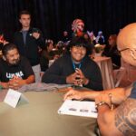 Dwayne Johnson Instagram – Lāhaina strong 💪🏾 ❤️

This is Tony Noe Bravo Fononga from @makeawishamerica. 

He’s only 13 and he’s awesome! 
And he was VERY nervous 🤗 

Tony’s wish was to meet me. 
And I’ve been waiting to meet him. 

As you all know the devastating wild fires of Maui were the worst fires on American soil in 100 years. 

Tony and his family survived those fires.
And they are staying strong in the face of all this adversity. Showing their resilience as strong Polynesian people. 

I was very grateful to hear from them that our @peoplesfundofmaui has been there for their family helping them (and all our survivors) get back on their feet in any way we can. 

Stay strong.
We rise. 
We show ‘em. 
It’s what we do as Polynesian people. 

#MakeAWishDay
#21Kids 
#BestDayEver