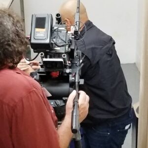 Eaddy Mays Instagram - Put me on set with a badge and an attitude...pfft...even the director gets no slack! #villainforlife @reddigitalcinema #redcamera #setlife 🎥 #Redeemed
(Thank you, @karenvalero16 ❤)