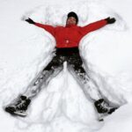 Eaddy Mays Instagram - I'm not "too much"...I'm just right. 💓 Making a snow angel while on my hike to do #TaiChi in the snow this morning. Good vibes, great times! #Massachusetts #ForeverFriends I love you, @alileitner 💚 Berkshire Mountains