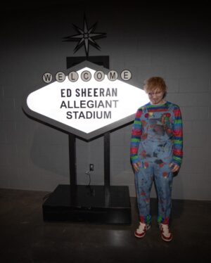 Ed Sheeran Instagram - Happy Halloween from Vegas 📸 @marksurridge