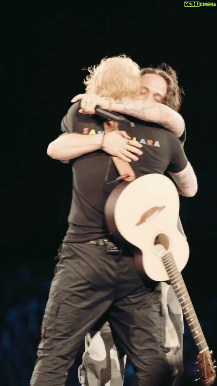Ed Sheeran Instagram - Playing Are You Entertained with @russ for the first time tonight at Levi’s stadium, what a moment ! See you next week at Sofi x Levis Stadium
