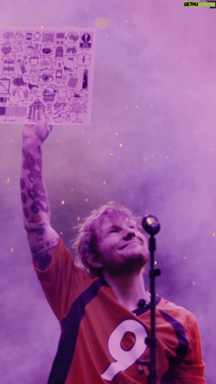 Ed Sheeran Instagram - Denver ! Another magical subtract gig, got to debut some brand new songs. Then playing the big stadium and breaking another attendance record with 85,000 of you in there ! Thanks for much a wonderful weekend, see you next in Seattle. Autumn is imminent x