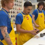 Ed Sheeran Instagram - Went to the Mall of America today to work in the LEGO store / hand out LEGO sets and sing Lego house. LEGO!!!!
