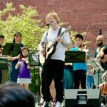Ed Sheeran Instagram – Morning off in Boston so went to surprise this kids music group, was so fun. Onto the second stadium show now see ya later x