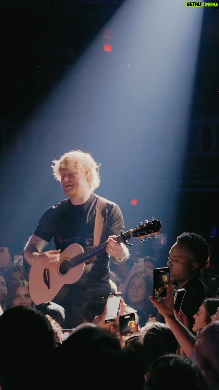 Ed Sheeran Instagram - Playing theatres all summer the day before I do the big stadium shows. I love the contrast of playing an intimate venue then playing the next day to such big crowds, variety is the spice of life and all that. See ya in a city near you this summer x